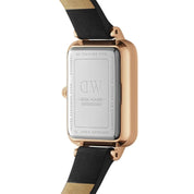 Daniel Wellington Quadro Pressed Sheffield Gents Black Leather