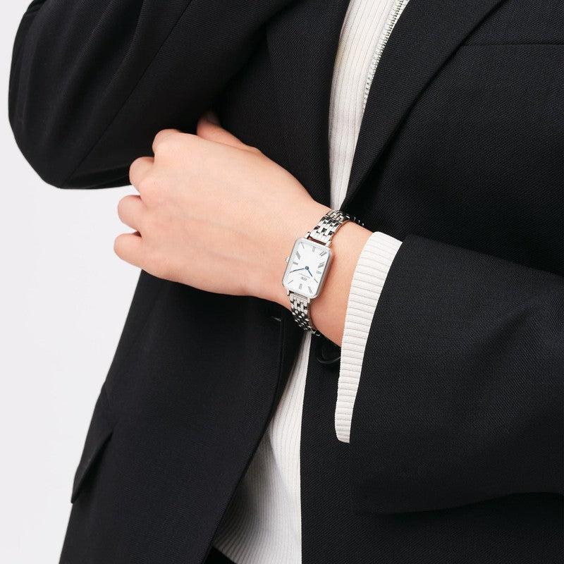 Daniel Wellington Quadro Roman Numerals 5-Link 26mm Watch