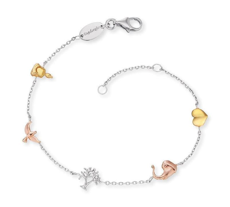 Engelsrufer 3 Tone Tree of Life Bracelet