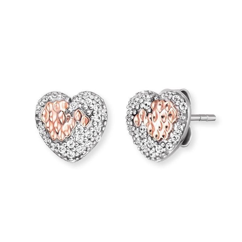 Engelsrufer Earrings Darling Rose Gold CZ
