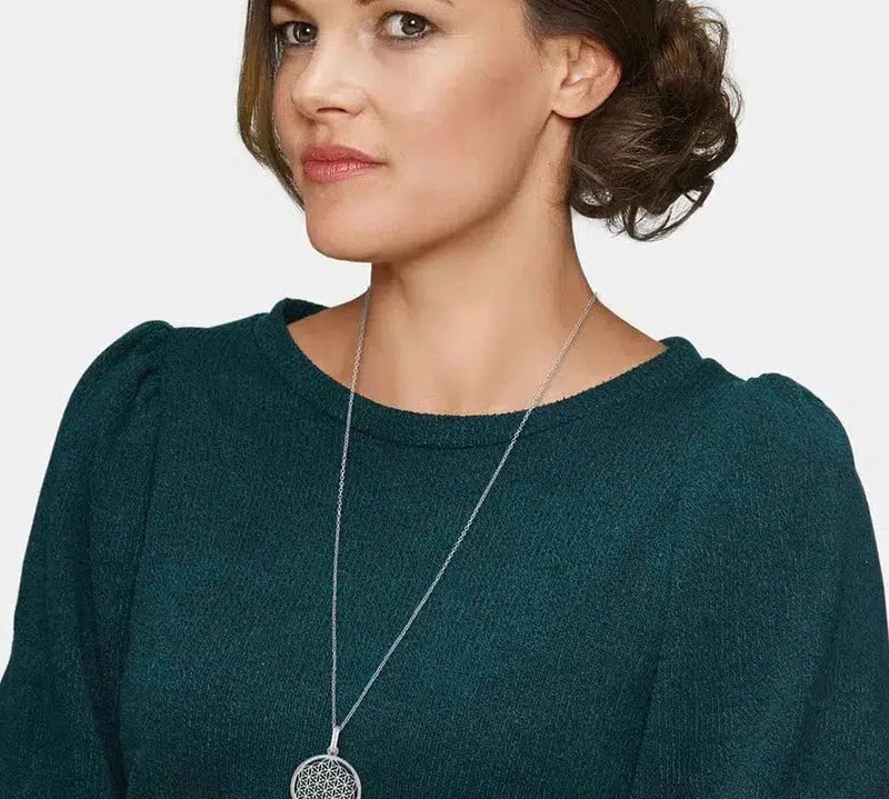 Engelsrufer Flower Of Life Pendant - Rose Gold