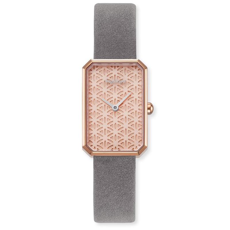 Engelsrufer Flower of Life Square Grey Watch