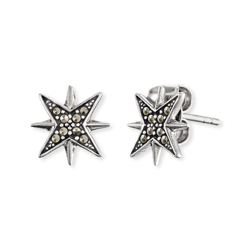 Engelsrufer Marcasite Star Studs