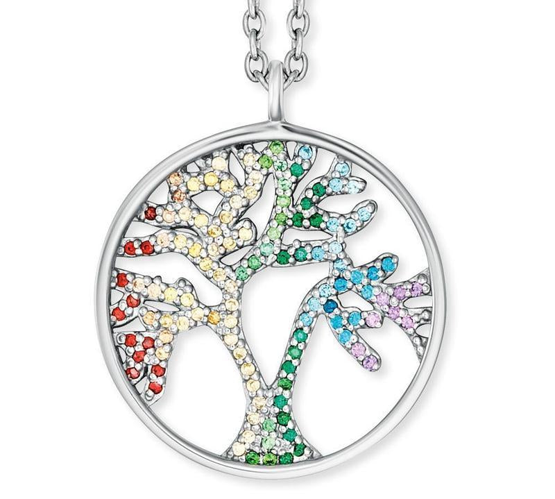 Engelsrufer Multi-Colour Tree of Life Necklace