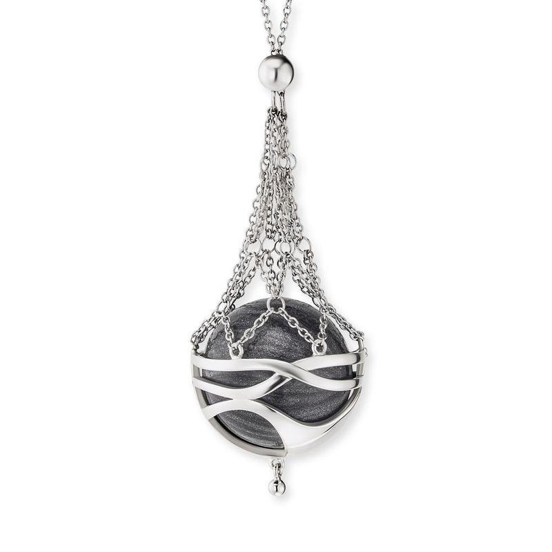 Engelsrufer Paradise Medium Grey & CZ Necklace