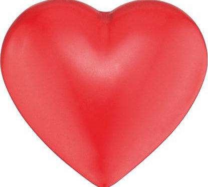 Engelsrufer Red Heart Pattern Sound Ball