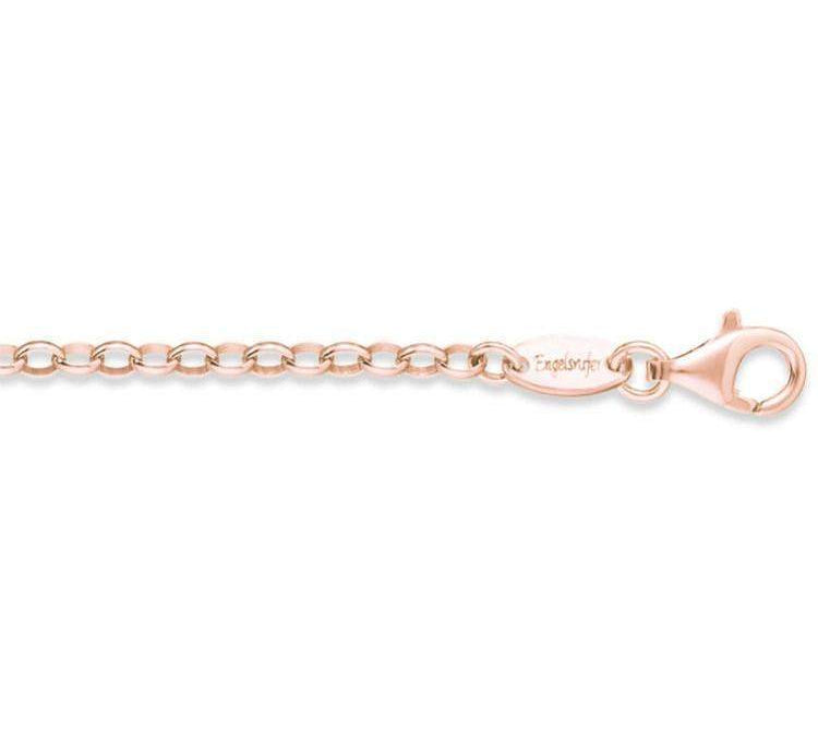 Engelsrufer Rose Gold Oval Link Necklace