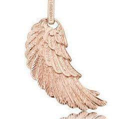Engelsrufer Rose Gold Small Angel Wing Pendant
