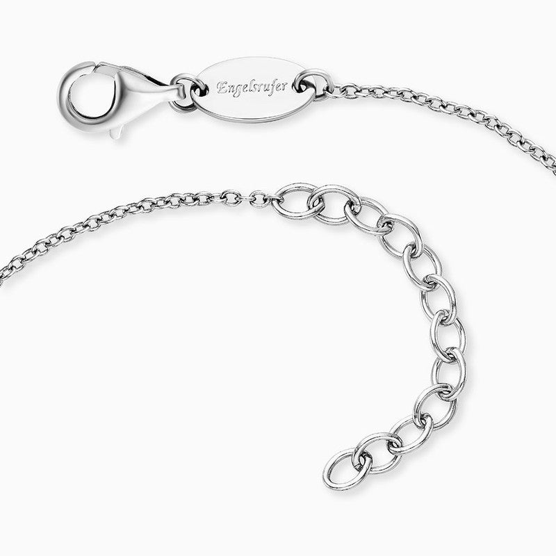 Engelsrufer Rose Silver Bracelet with Zirconia