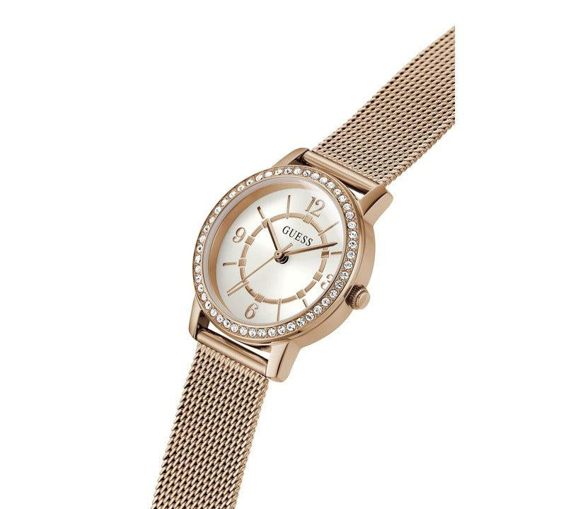 GUESS Ladies Gold Tone Analog Watch GW0534L3