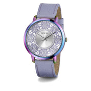 GUESS Ladies Purple Iridescent Analog Watch GW0529L4