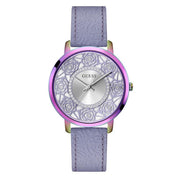 GUESS Ladies Purple Iridescent Analog Watch GW0529L4