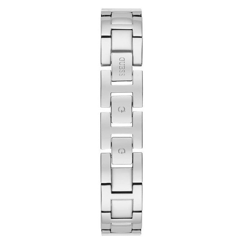 GUESS Ladies Silver Tone Analog Watch