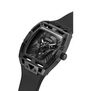 GUESS Mens Black Tone Multi-function Watch GW0500G2