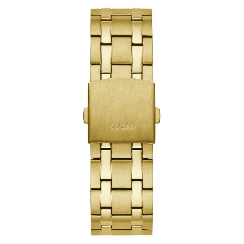 GUESS Mens Gold Tone Multi-function Watch GW0260G4