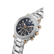 GUESS Mens Silver Tone Multi-function Watch GW0539G1