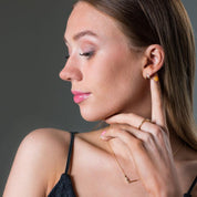 Georgini Georgini The Layered Edit Tiga Earrings Gold