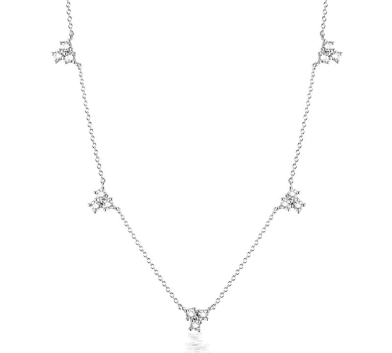 Georgini Georgini The Layered Edit Trois Necklace Silver