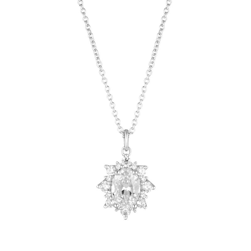 Georgini Iconic Bride Eloise Silver Pendant
