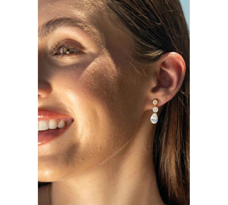 Georgini Mirage Augusta Earrings - Gold