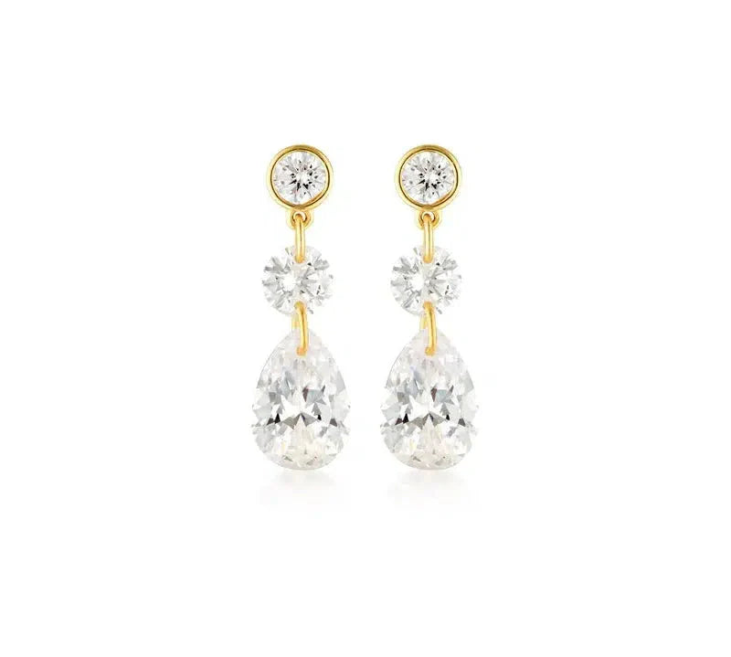 Georgini Mirage Augusta Earrings - Gold
