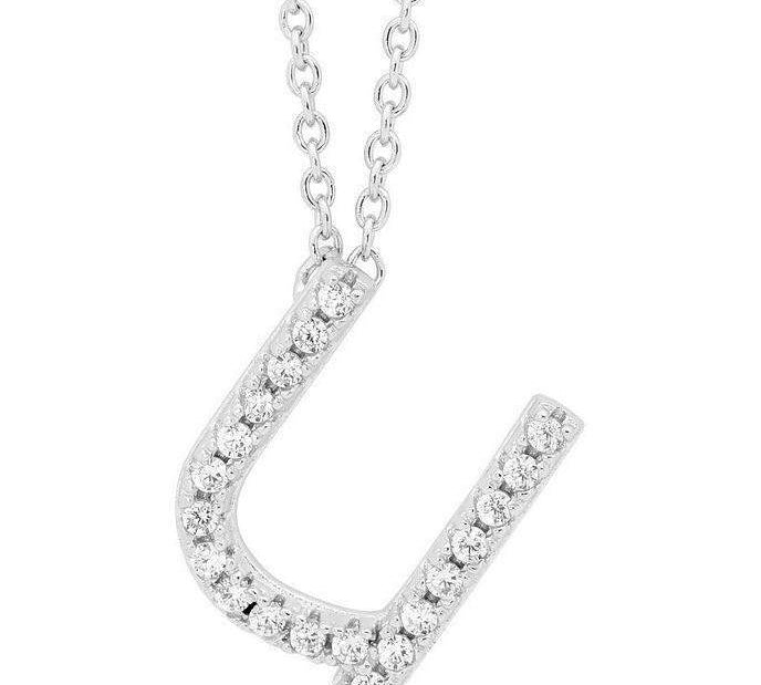 Georgini Petite Initial U Silver