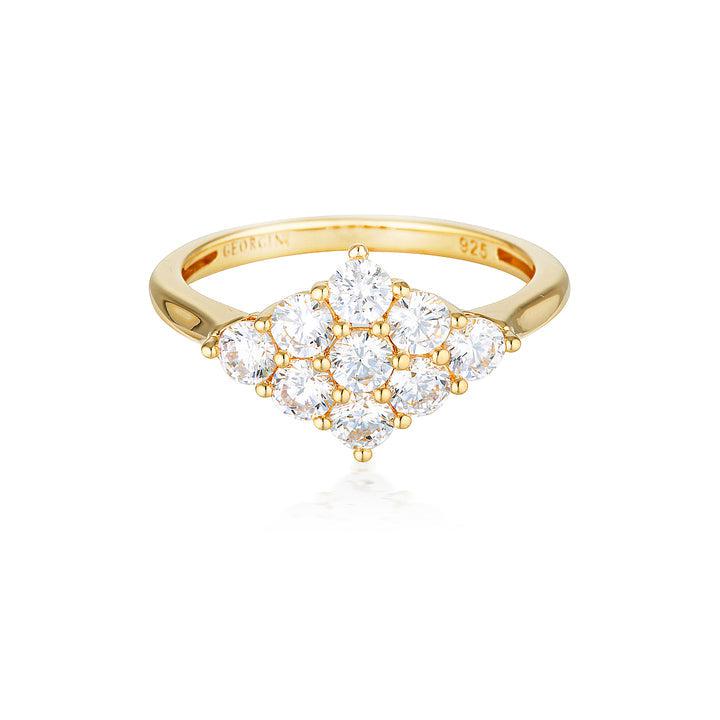 Georgini Rockstar Glam Ring - Gold