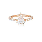 Georgini Rockstar Shield Ring - Rose Gold