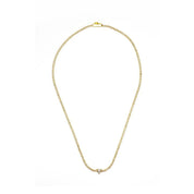 Georgini Sweetheart Tennis Necklace - Gold - 42cm