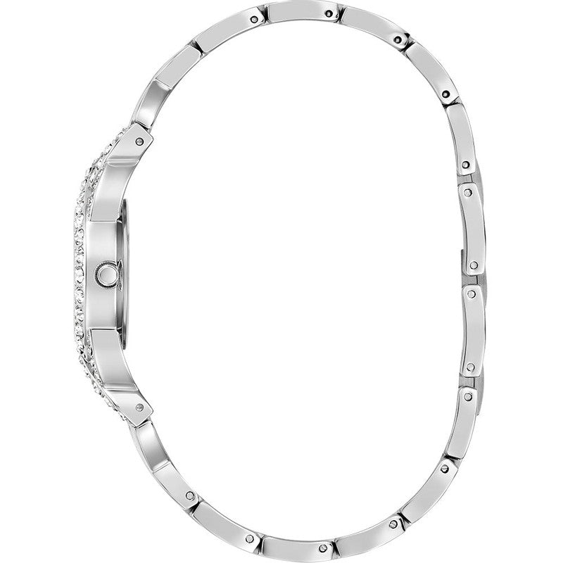 Guess Adorn Silver Dial Analog Watch