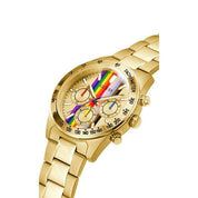 Guess Altitude Gold Tone Multi-Function Gents Watch GW0434G1