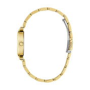 Guess Array Champagne Dial Analogue Watch