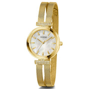 Guess Array Gold Tone Analog Ladies Watch GW0471L2