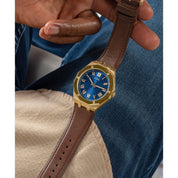 Guess Asset Blue Dial Analog Watch