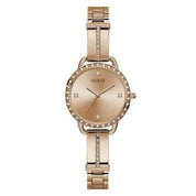 Guess Bellini Ladies Dress Rose Gold Analog Watch GW0022L3