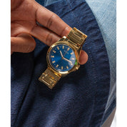 Guess Champ Blue Dial Analog Watch