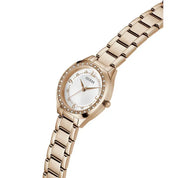 Guess Charlotte White Dial Analogue Watch
