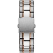 Guess Commander Mens Sport Silver/Rose Gold Multi-function Watch GW0056G5