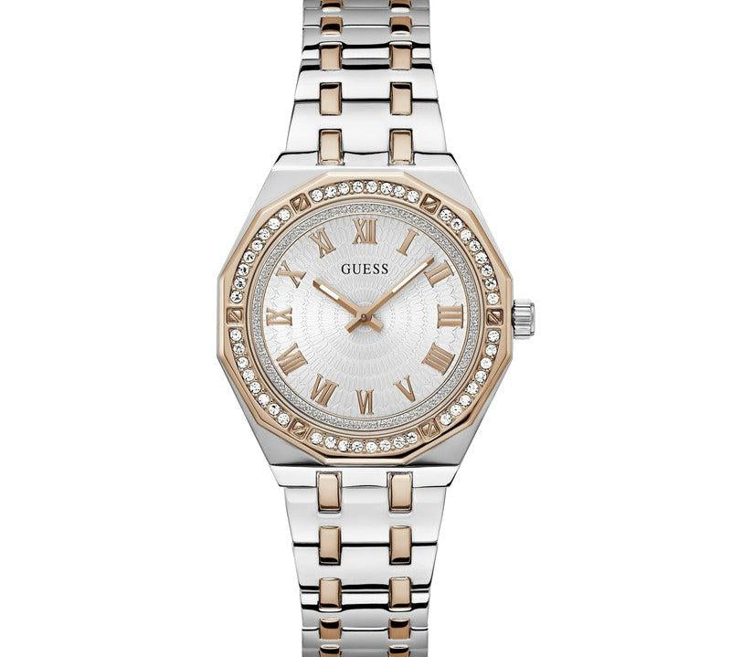 Guess Desire White Dial Analogue Watch