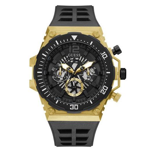 Guess Exposure Gold Tone Multi-Function Gents Watch GW0325G1