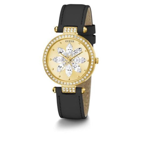 Guess Full Bloom Gold Tone Analog Ladies Watch GW0382L2