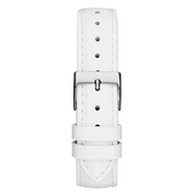 Guess Glitz Plaque Silver Dial Analogue Watch