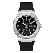 Guess Jet Black Dial Multifunction Watch