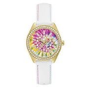 Guess Kaleidoscope Gold Tone Analog Ladies Watch GW0251L1