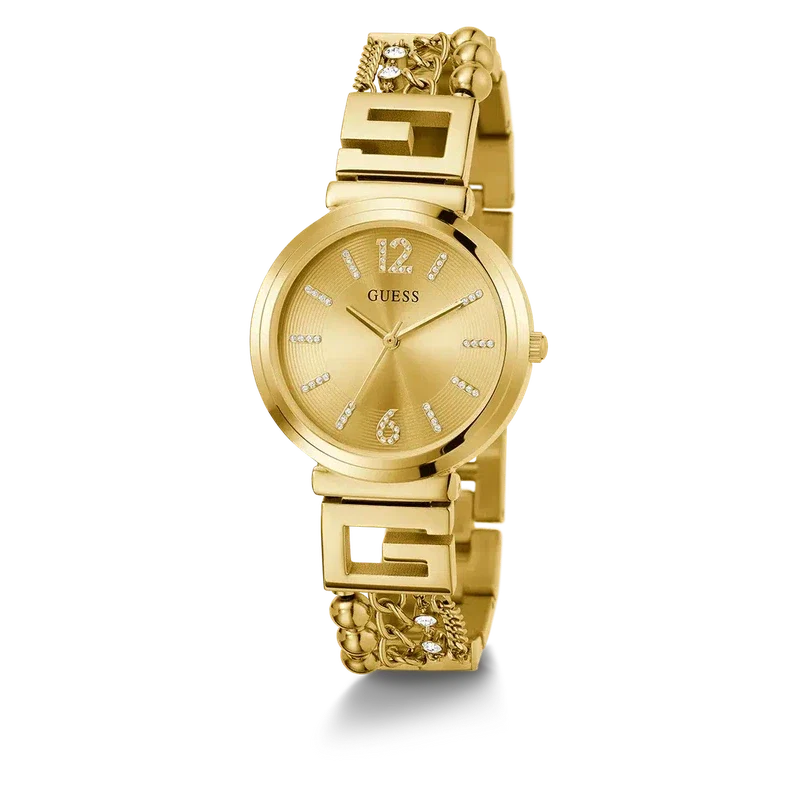 Guess Ladies Gold Tone Analog Watch GW0545L2