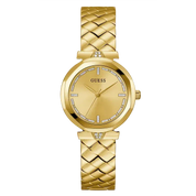 Guess Ladies Gold Tone Analog Watch GW0613L2