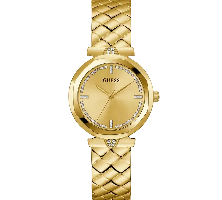 Guess Ladies Gold Tone Analog Watch GW0613L2