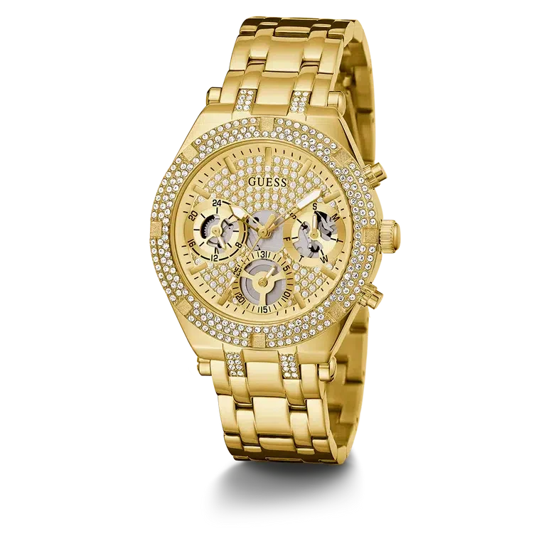 Guess Ladies Gold Tone Multi-function Watch GW0440L2