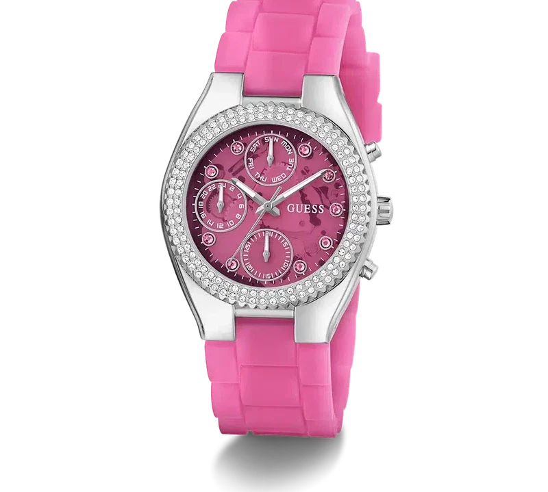 Guess Ladies Sparkling Pink Limited Edition Watch