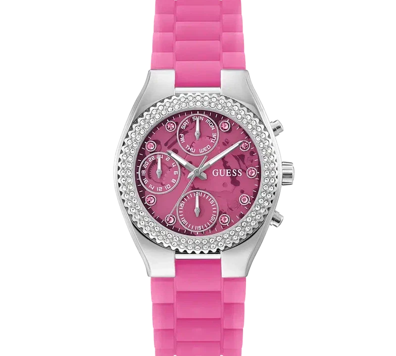 Guess Ladies Sparkling Pink Limited Edition Watch